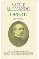 Imagine produs Vasile Alecsandri. Proză (vol.III)