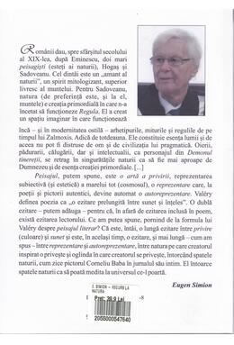 Copertă produs Recurs la Natură