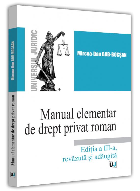 Copertă produs Manual elementar de Drept Privat Rom&acirc;n. 2022 - gallery big 1