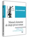Copertă produs Manual elementar de Drept Privat Rom&acirc;n. 2022 - thumb 1