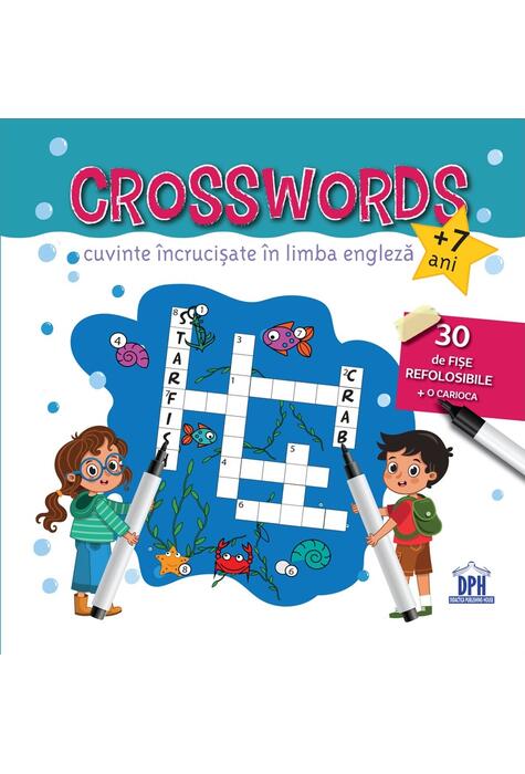 Copertă produs Crosswords: Cuvinte &icirc;ncrucișate &icirc;n limba engleză