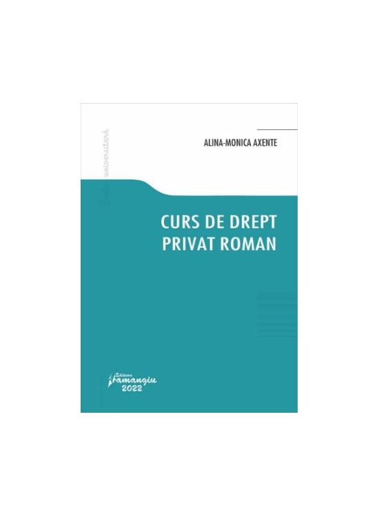 Copertă produs Curs de drept privat roman - gallery big 1