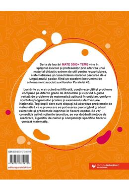 Copertă produs Matematică. Teme recapitulative. Clasa a VI-a