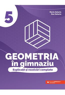 Copertă produs Geometria &icirc;n gimnaziu. Clasa a V-a