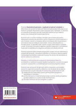 Copertă produs Geometria &icirc;n gimnaziu. Clasa a V-a