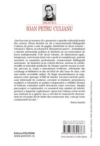 Copertă produs Ioan Petru Culianu. Bibliografie (Vol. 2)