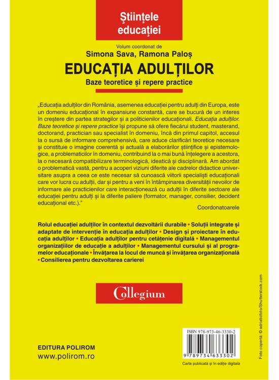 Copertă produs Educatia adulţilor - gallery big 2