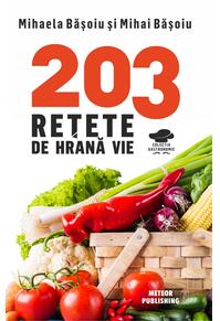 Copertă produs 203 rețete de hrană vie