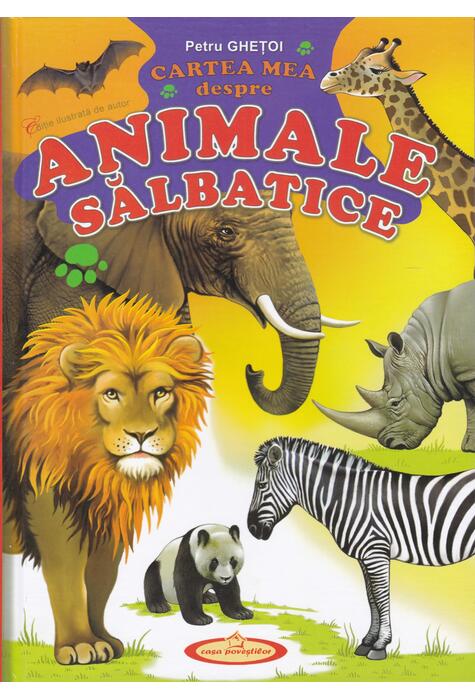 Copertă produs Cartea mea despre animale sălbatice