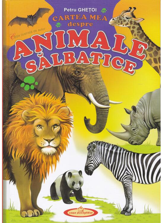 Copertă produs Cartea mea despre animale sălbatice - gallery big 1