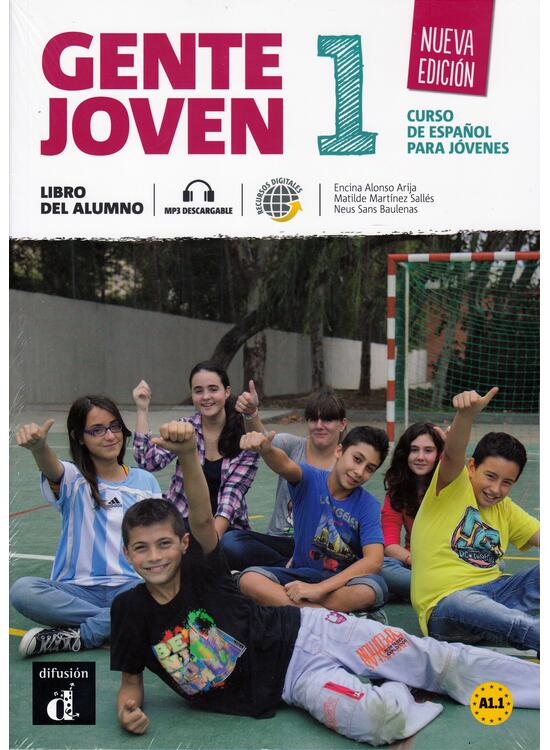 Copertă produs Gente Joven 1 Nueva edici&oacute;n - Libro del alumno + MP3 Descargable - gallery big 1