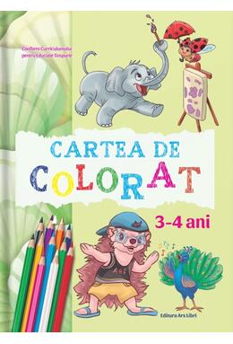 Copertă produs Cartea de colorat | 3-4 ani