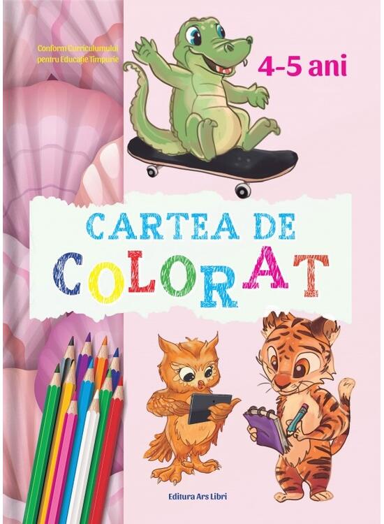 Copertă produs Cartea de colorat | 4-5 ani - gallery big 1