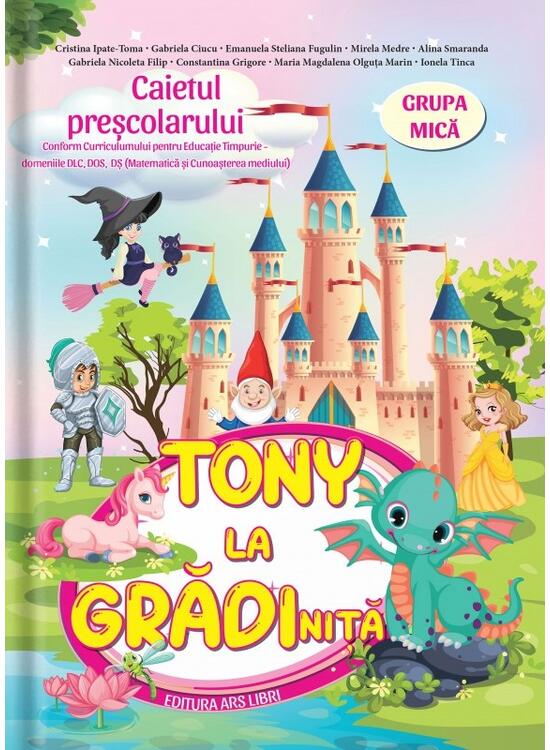 Copertă produs Tony la grădiniță | Grupa mică - gallery big 1