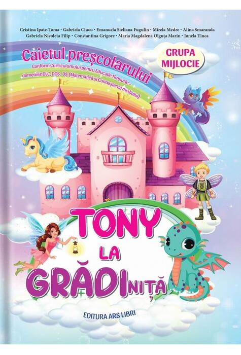 Copertă produs Tony la grădiniță | Grupa mijlocie