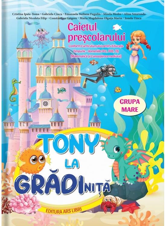 Copertă produs Tony la grădiniță | Grupa mare - gallery big 1