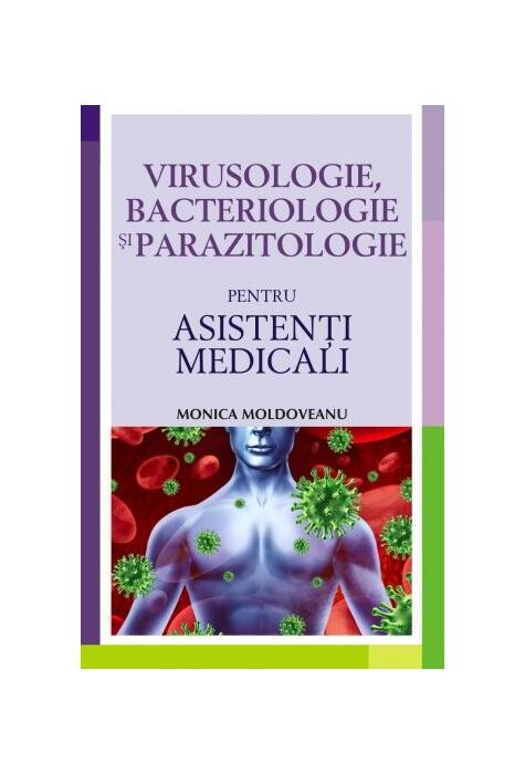 Copertă produs Virusologie, bacteriologie şi parazitologie pentru asistenţi medicali
