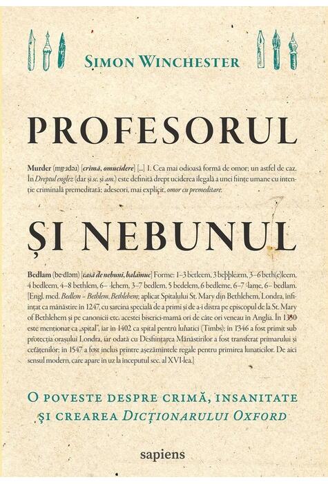 Copertă produs Profesorul şi nebunul