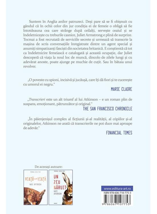 Copertă produs Transcrieri - gallery big 2