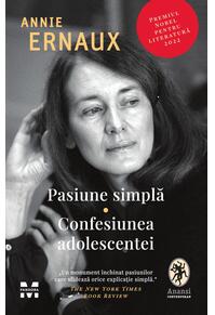 Copertă produs Pasiune simplă. Confesiunea adolescentei