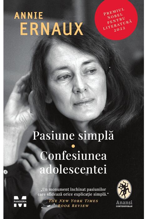 Copertă produs Pasiune simplă. Confesiunea adolescentei