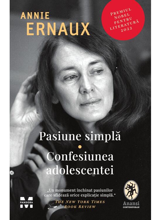 Copertă produs Pasiune simplă. Confesiunea adolescentei - gallery big 1