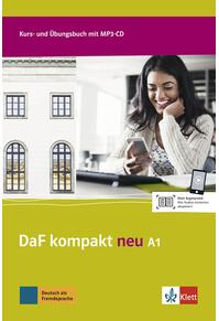Copertă produs DaF kompakt neu A1. Deutsch als Fremdsprache f&uuml;r Erwachsene. Herunterladbares MP3-Kursbuch und &Uuml;bungen