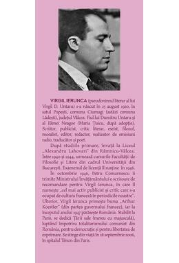 Copertă produs Aproape totul despre Virgil Ierunca