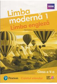Copertă produs Caietul elevului. Limba modernă 1. Limba engleză. Clasa a V-a