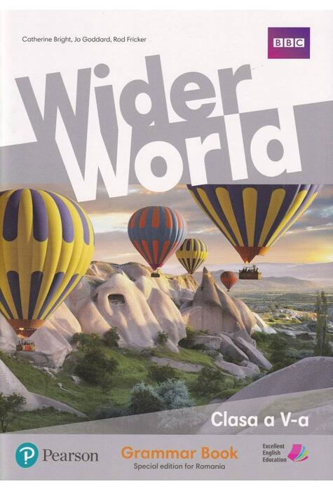 Copertă produs Wider World. Grammar Book. Clasa a V-a. Special Edition 2022