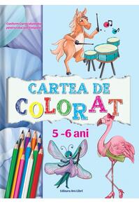 Copertă produs Cartea de colorat | 5-6 ani