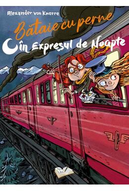 Copertă produs Bătaie cu perne &icirc;n Expresul de Noapte