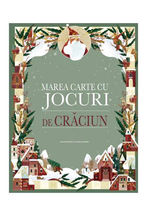 Copertă produs Marea carte cu jocuri de Crăciun