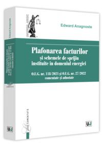 Copertă produs Plafonarea facturilor și schemele de sprijin instituite în domeniul energiei