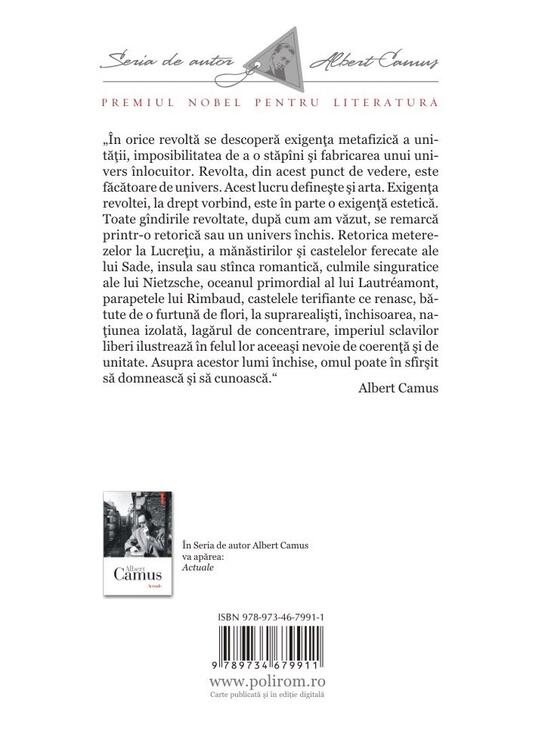 Copertă produs Omul revoltat - gallery big 2