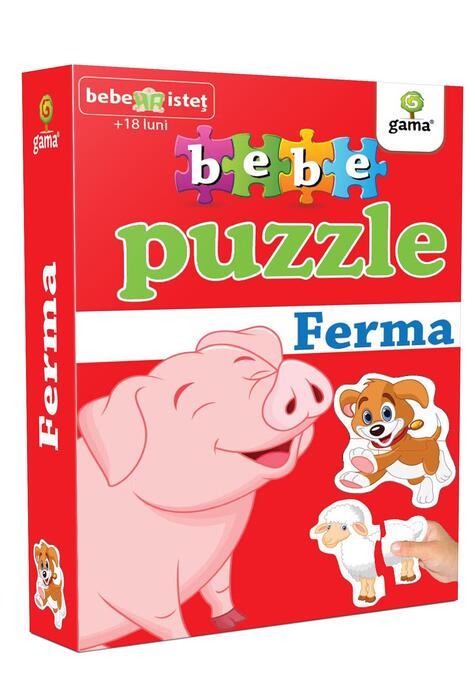 Copertă produs Bebe Puzzle - Ferma
