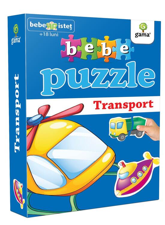 Copertă produs Bebe Puzzle - Mijloace de transport - gallery big 1