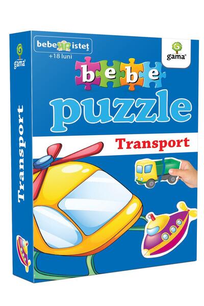 Bebe Puzzle - Mijloace de transport