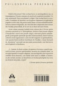 Copertă produs Iluziile ocultismului modern &icirc;n căutarea spirituală