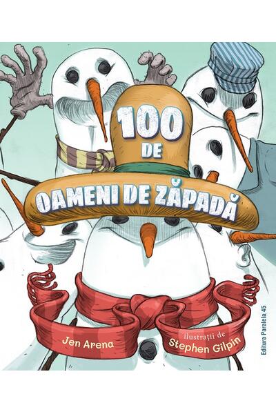 100 de oameni de zăpadă