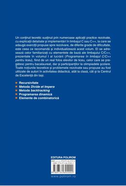 Copertă produs Programarea &icirc;n limbajul C/C++ pentru liceu (Vol. 2)