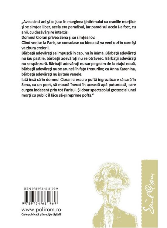 Copertă produs Cioran - gallery big 2