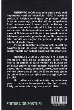 Copertă produs Memento Mori / Lorzi și complici