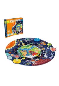 Copertă produs Puzzle rotund Arthink Călătorie în spațiu, 180 Piese