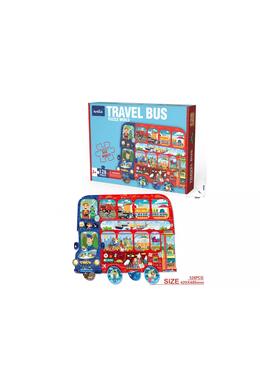 Copertă produs Puzzle Arthink Autobuz cu Etaj, 128 Piese
