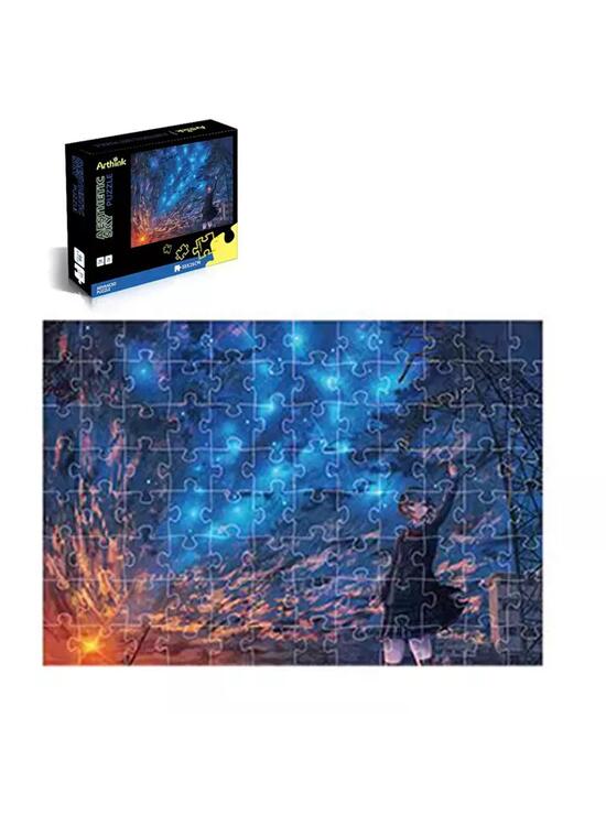 Copertă produs Puzzle Fosforescent Arthink Cer &Icirc;nstelat, 96 Piese - gallery big 1