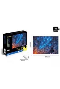 Copertă produs Puzzle Fosforescent Arthink Cer Înstelat, 96 Piese