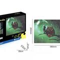 Copertă produs Puzzle Fosforescent Arthink Bufnița uriașă, 96 Piese - gallery small 