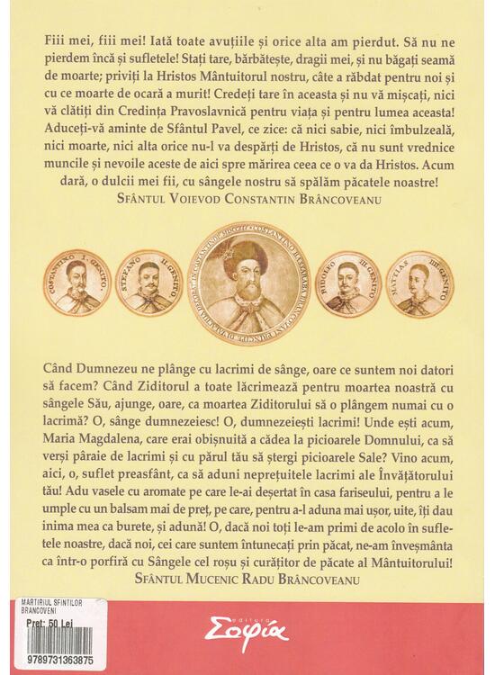 Copertă produs Martiriul Sfinţilor Br&acirc;ncoveni - gallery big 1
