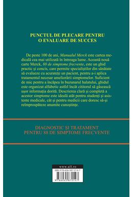 Copertă produs Manualul merck - 88 de simptome frecvente